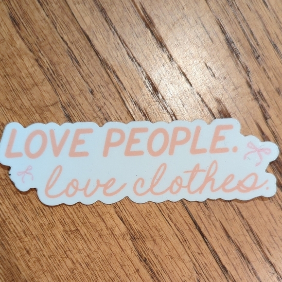 Sticker Set - Pink and White Self-adhesive - Picture 3 of 3